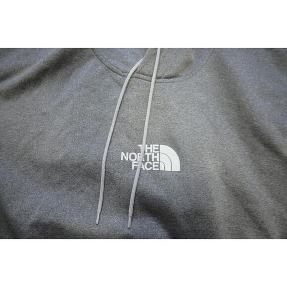 The North Face Fleece Hoodie Performance Gray Pullover Sweater Mens Size Small - Picture 7 of 11